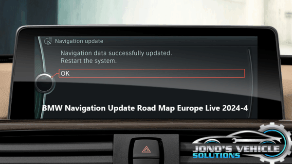 BMW Navigation Update Road Map Europe Live 2024-4