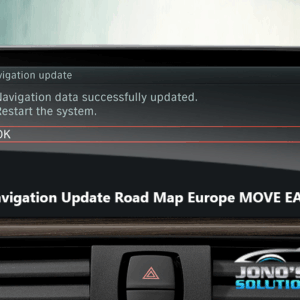 BMW Navigation Update Road Map Europe MOVE EAST 2025